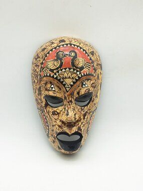 Vintage Indonesian Wall Mask
